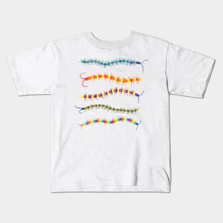 Colorwheel Centipede Kids T-Shirt